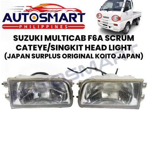 Japan Surplus Suzuki Multicab F A Scrum Cateye Singkit Headlight