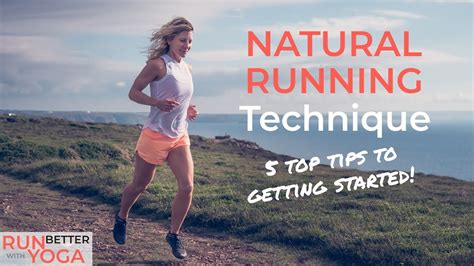 Natural Running Technique Youtube