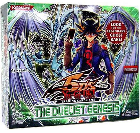 Yugioh Trading Card Game The Duelist Genesis Booster Box 24 Packs