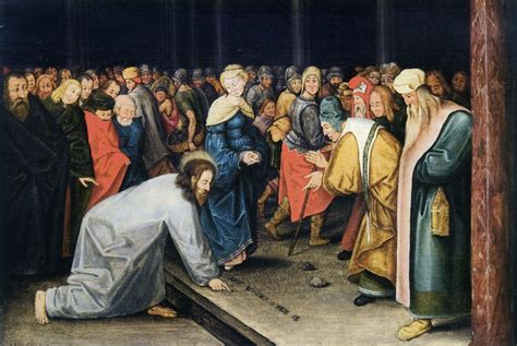 Pieter Brueghel The Younger Christ And The Woman Caught In Adultery
