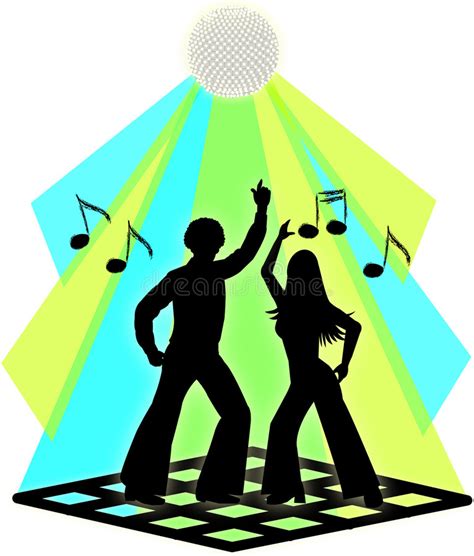 Disco Dance Couple Stock Illustration Illustration Of Dance 1302819