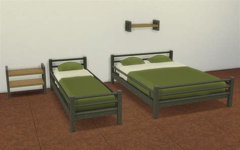 Hipster Loft Pt2 Sims 4 Loft Bed Frame Loft Bed