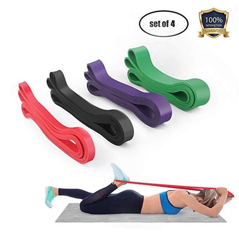 Leekey Resistance Band Set Exercise Bands Workout Bands Stretch Resistance Band Mobility