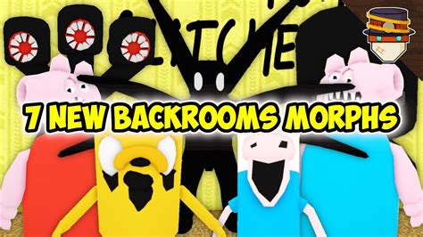 All New Morphs Unlocked How To Get All 7 New Backrooms Morphs In