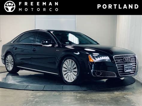 Used 2014 Audi A8 L W12 Quattro Awd For Sale With Photos Cargurus