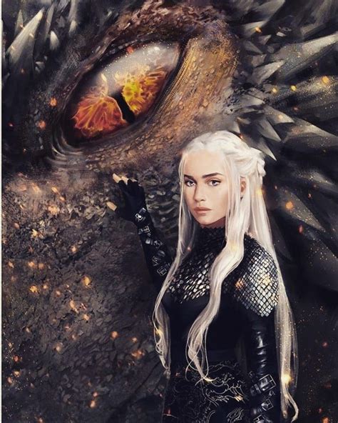 Daenerys And Drogon👑🔥🐲 Daenerys Daenerystargaryen Targaryen Drogon