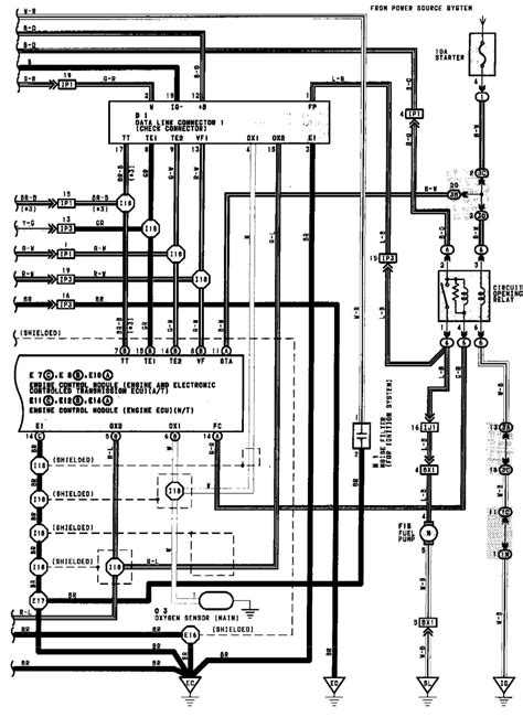 1994 Toyota Camry Ignition Wiring Diagram