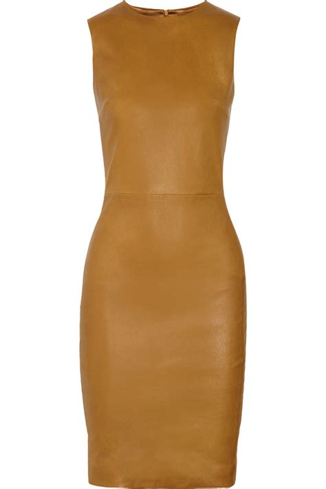 The Row Dastuls Stretch Leather Dress Net A Portercom 101 Fashion