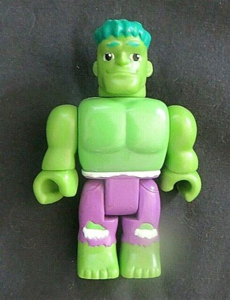 Mega Blocks Incredible Hulk Super Hero Action Figure Marvel Doll 3 12