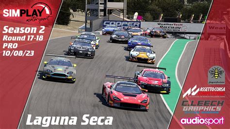 Assetto Corsa Competizione Laguna Seca PRO Rounds 15 16 Season