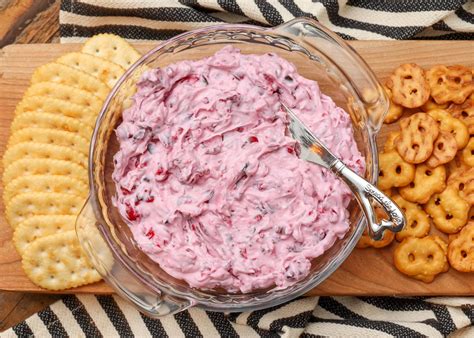 Creamy Cranberry Dip Barefeet In The Kitchen