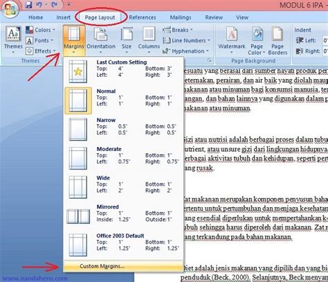 √ Cara Mengatur "Margin" di Microsoft Word untuk Makalah/Skripsi