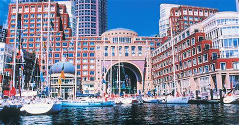Because the suite wraps around the showpiece rotunda, the use of curves and circular architecture has boston harbor hotel. Traveling in Style at the Boston Harbor Hotel - Murray On ...
