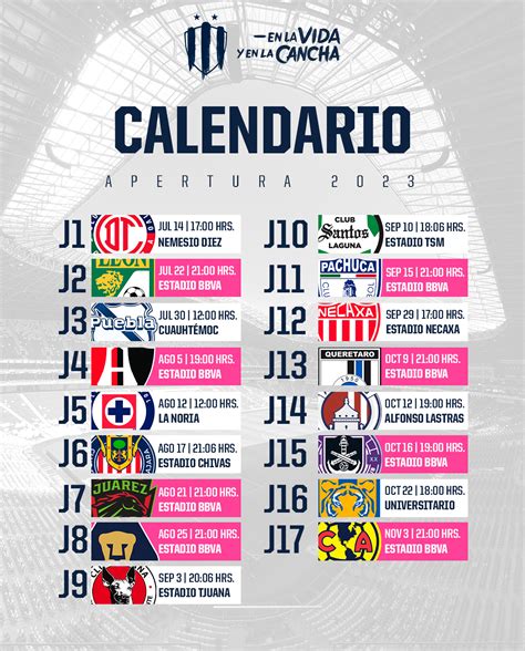 Conoce El Calendario De Rayadas Para El Torneo Apertura Sitio