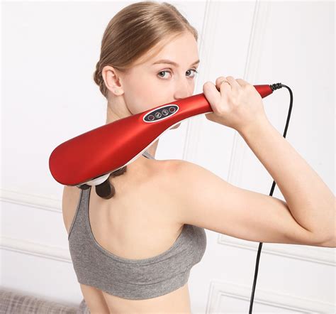 Durable Electric Body Massager Modern Appearance Hand Held Massage Tools