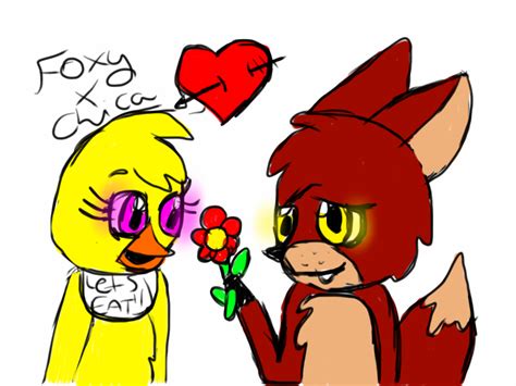 My Otp Foxy X Chica By Awesomegurl1537 On Deviantart