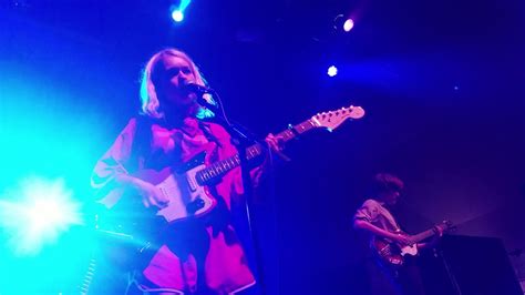 Despite of her injury, she still wanted to perform on stage as it was their first time meeting malaysia fans. Snail Mail - "Heat Wave"- Live - Coachella Music Festival ...