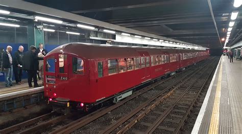The Art Deco Heritage Tube Train Returns To The London Underground