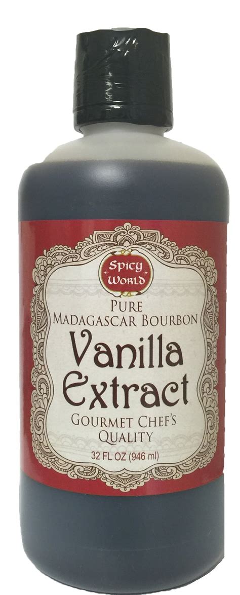 Madagascar Bourbon Pure Vanilla Extract Oz Month Cold Extraction