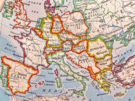 Harta Rutiera Romania Si Europa Harta