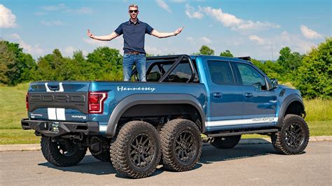 This 365000 6x6 Hennessey Velociraptor Is Absolutely Epic Youtube