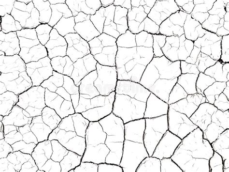 Dry Cracked Earth During In A Rainy Season Because Lack Of Rain