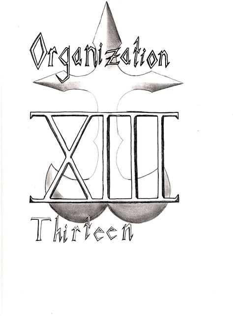 Kh2 Organization Xiii Logo By Chobaryu On Deviantart