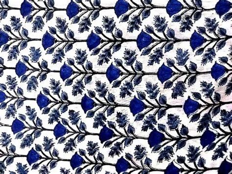 Cotton Ethnic Indian Hand Block Print Fabric Gsm 50 100 At Rs 110