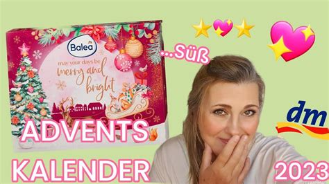 Balea Adventskalender Unboxing Youtube