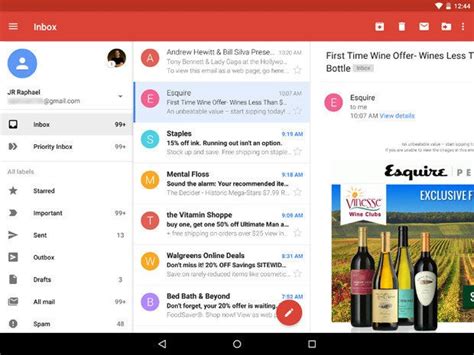 Hands On This Is The Brand New Gmail App For Android Computerworld