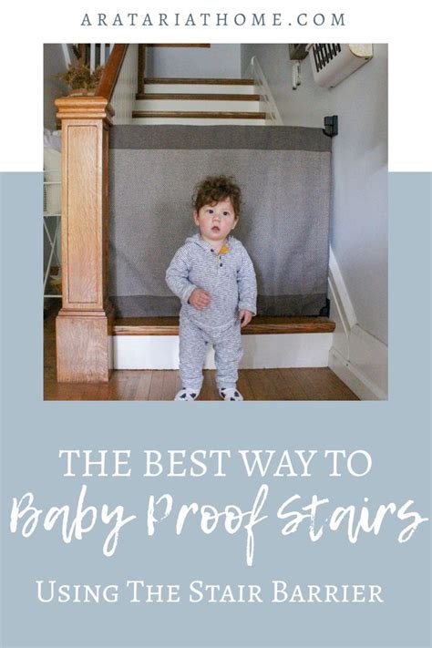 The Best Way To Baby Proof Stairs Baby Proofing Baby Sleep Problems