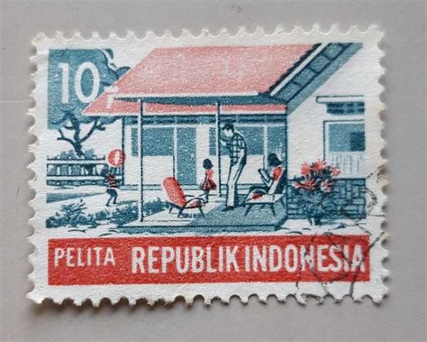 Koleksi Perangko Indonesia Kuno Vintage Indonesian Stamps
