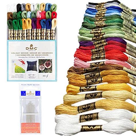 Dmc Embroidery Floss Packcolorful Holiday Collectiondmc Embroidery