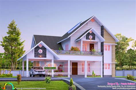 Kerala Home Design And Floor Plans 8000 Houses 2980 Square Feet