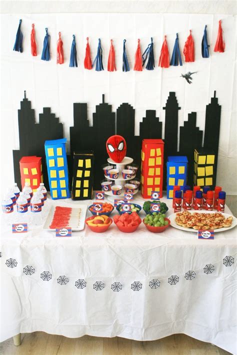 Spiderman Birthday Party Life Is Beautiful