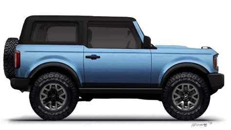 Bronco 2 Door Preview Renderings With White Top Page 2 Bronco6g