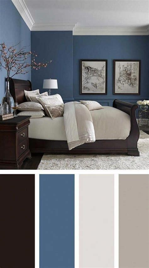 This decor features the prettiest shade of blue, and a lot of it for that matter, in the walls, the headboard, the bedding and the furniture. 39 cozy blue master bedroom design ideas 8 | Blue master ...
