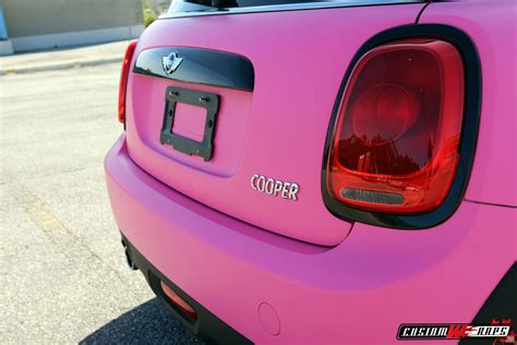 Mini Cooper Matte Pink Customwrapsca