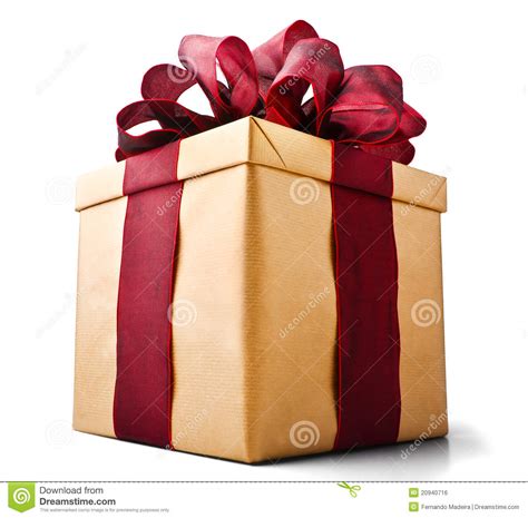 Present Gift Box Royalty Free Stock Image - Image: 20940716