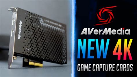 Avermedia New 4k Game Capture Cards Computex 2018 Youtube