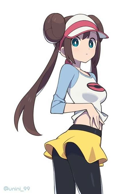 Mei Pokegirl Pokemon Personajes Pokemon Negro Arte De Personajes