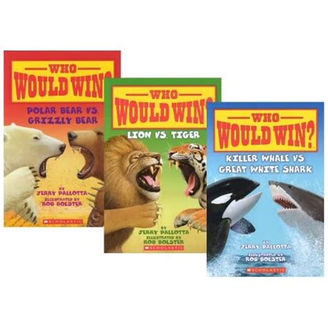 Who Would Win? (3 Book Set) (Who Would Win?, Lion Vs. Tiger; Killer