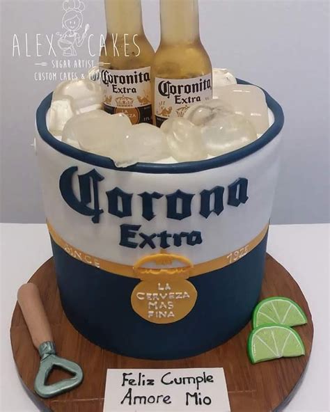Friseure öffnen am 8.februar mit ffp2 masken und freitestung. Corona beer bucket cake by Alex | Beer bucket, Birthday ...