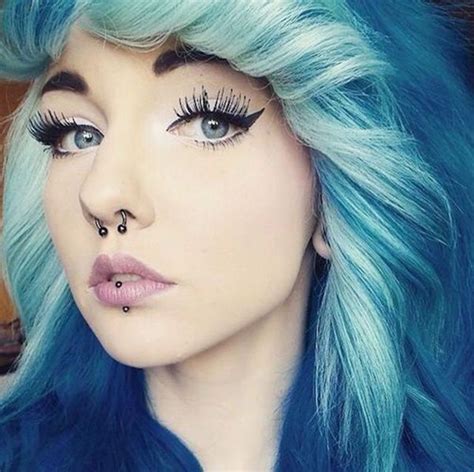 100 Popular Labret Piercings Ideas Procedure Aftercare Jewelry Temporary Hair Dye Hair