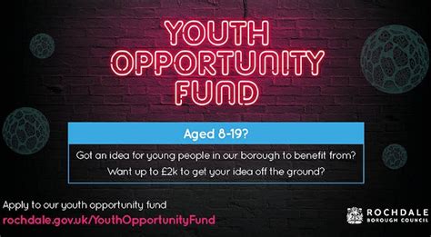 rochdale news news headlines 8 to 19 year olds can now apply for £2k grant from council s