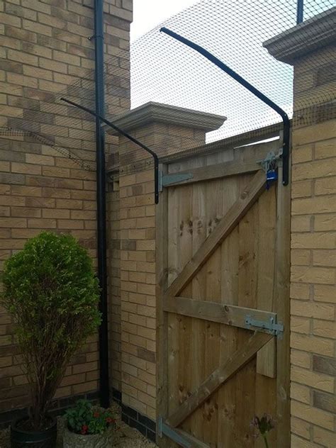 Cat whisperer cat garden balcony garden outdoor cats cat behavior. Cat Proof Gate | Outdoor cat enclosure, Cat fence, Cat ...