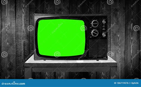 Green Screen Chroma Key Background Modern Tv Studio Setup Royalty Free