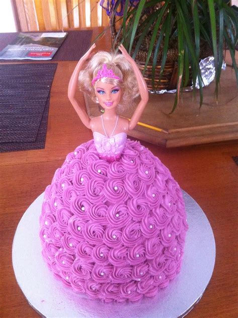 Best barbie doll cake for girls birthday. Barbie Birthday Cake - CakeCentral.com