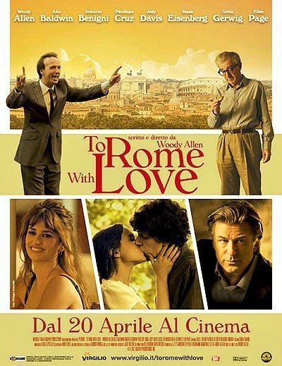 To Rome With Love De Woody Allen Cartel Y Primer Vídeo Con Imágenes