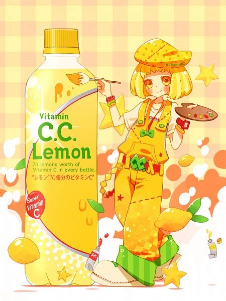 Cc Lemon Tan Drinks Personification Image By Takio 1687158